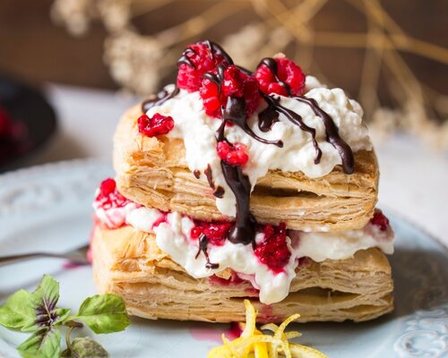 Articles de cuisson et service pour desserts