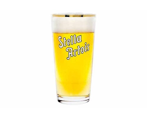 M&T Verre à bière 33 cl  " Boerke " Stella Artois ensemble de 4 pièces