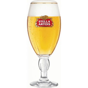 M&T Beer glass footed 25 cl " Stella Artois "