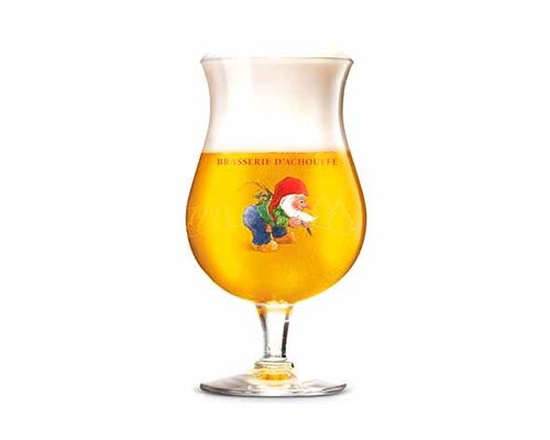 M&T Beer glass 32 cl  " LA CHOUFFE  "