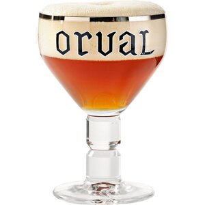 M&T Verre à bière 33 cl  " ORVAL  "
