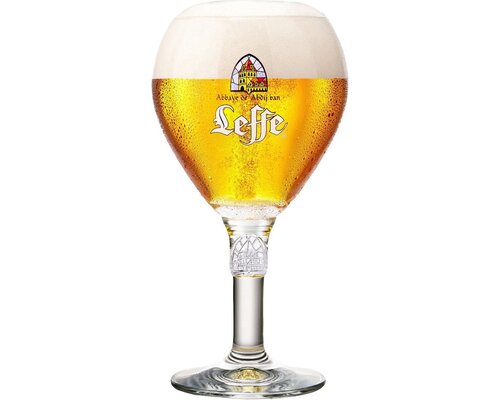 M&T Beer glass 33 cl  " LEFFE  "