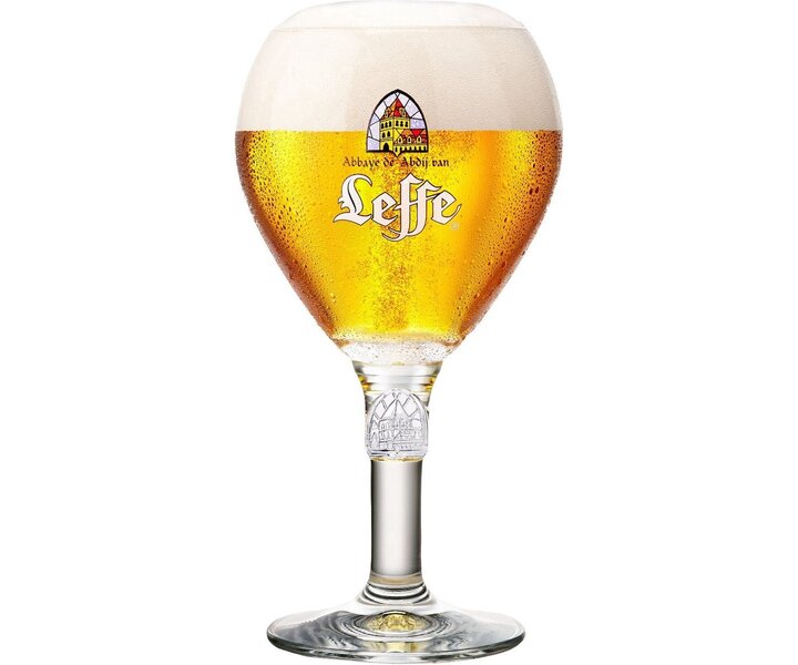 M&T Beer glass 33 cl  " LEFFE  "