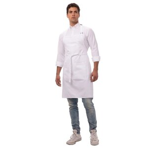 M&T Tablier bavette Chef Works blanc