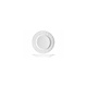 PROOF Porcelain  Brood - & tapas bordje  16 cm  " Pure White "