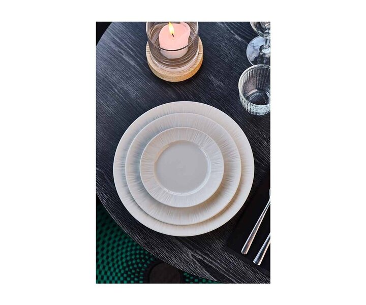 M&T Dessert - & tapas bord  22 cm  " Pure White "