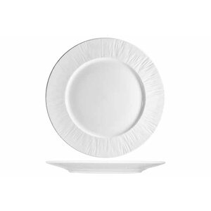 PROOF Porcelain  Flat plate 27 cm  " Pure White