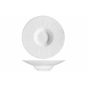 PROOF Porcelain  Pasta plate 24 cm  " Pure White
