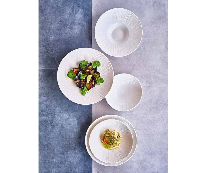 PROOF Porcelain  Assiette à pâtes 27,5 cm  " Pure White "