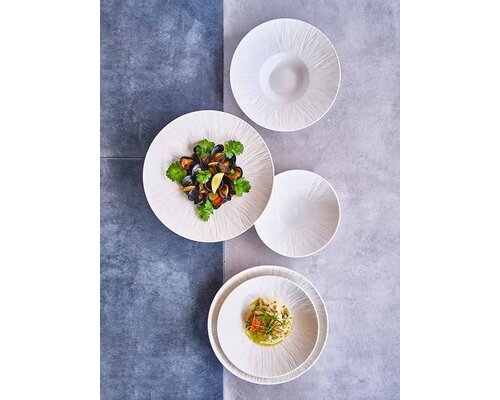 M&T Deep coupe plate 19 cm  " Pure White