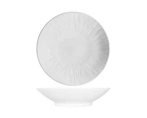 M&T Diep coupe bord 19  cm  " Pure White "