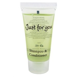 M&T Shampoo & conditionner tube 20 ml  "Just for you " box  with 100 tubes