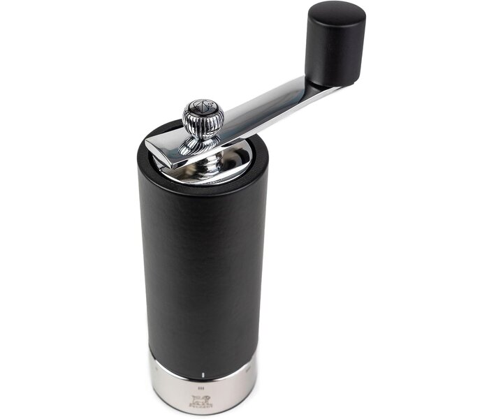 PEUGEOT  Pepermolen 18 cm " ISEN "  beukenhout , zwart matte uitvoering