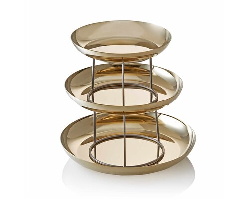 M&T Zeevruchten presentatie 5 delige set  " Gold Tower "