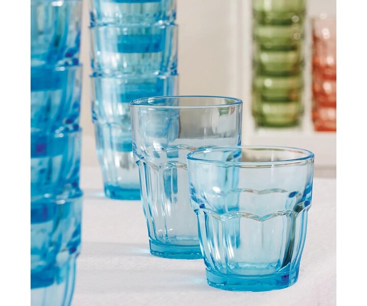 BORMIOLI ROCCO  Goblet bas à  eau 27 cl Ice Blue " Rock Bar Lounge "