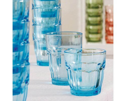 BORMIOLI ROCCO  Goblet bas à  eau 27 cl  couleur Peche " Rock Bar Lounge "