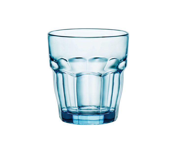 BORMIOLI ROCCO  Water- & softdrink glass 27 cl  Ice blue " Rock Bar Lounge "