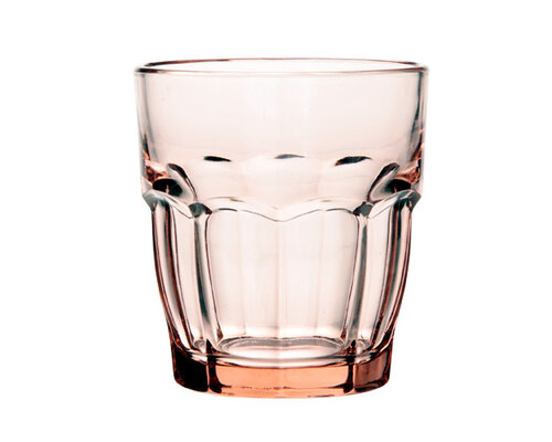 BORMIOLI ROCCO  Water- & softdrink glass 27 cl  Peach " Rock Bar Lounge "