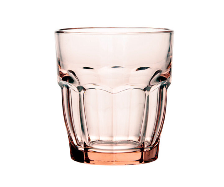 BORMIOLI ROCCO  Goblet bas à  eau 27 cl  couleur Peche " Rock Bar Lounge "