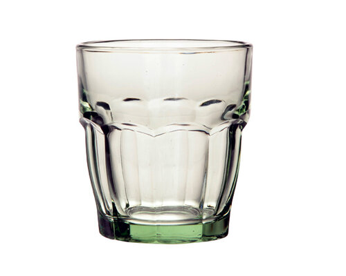 BORMIOLI ROCCO  Water - & softdrink glas 27 cl  munt groen " Rock Bar Lounge "