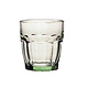 BORMIOLI ROCCO  Water - & softdrink glas 27 cl  munt groen " Rock Bar Lounge "