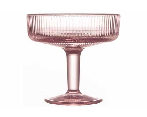 LA ROCHERE  Coupe à glace 33 cl  " Alice "  couleur rose