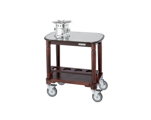 SAMBONET Mini flambeer trolley " Versailles "  voorzien van één gasbrander