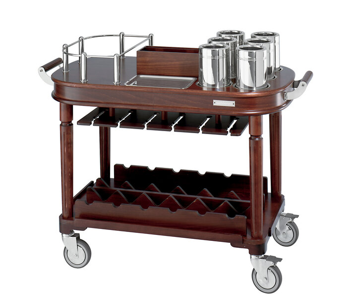 SAMBONET Wine trolley " Versailles "   de luxe finish