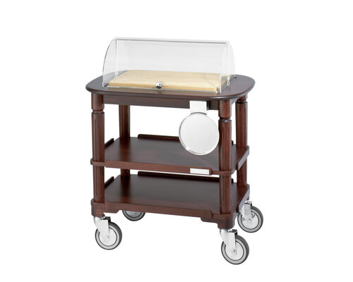 SAMBONET Mini chariot à servir le fromage ou dessert réfrigéré    " Versailles "   finition de luxe haut de gamme