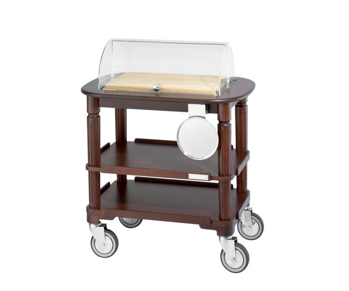 SAMBONET Mini chariot à servir le fromage ou dessert réfrigéré    " Versailles "   finition de luxe haut de gamme