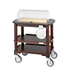 SAMBONET Mini dessert- & cheese serving trolley cooled " Versailles "   de luxe finish