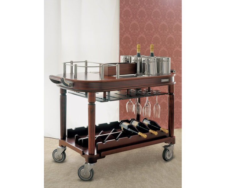 SAMBONET Wine trolley " Versailles "   de luxe finish