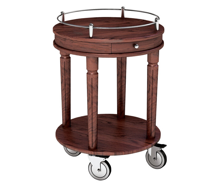 SAMBONET Serving trolley  " Versailles "  round