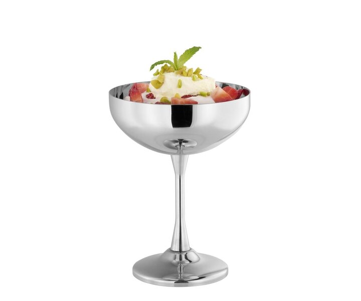 M&T Coupe à glace 26 cl  " Napoli " acier inoxydable 18/10