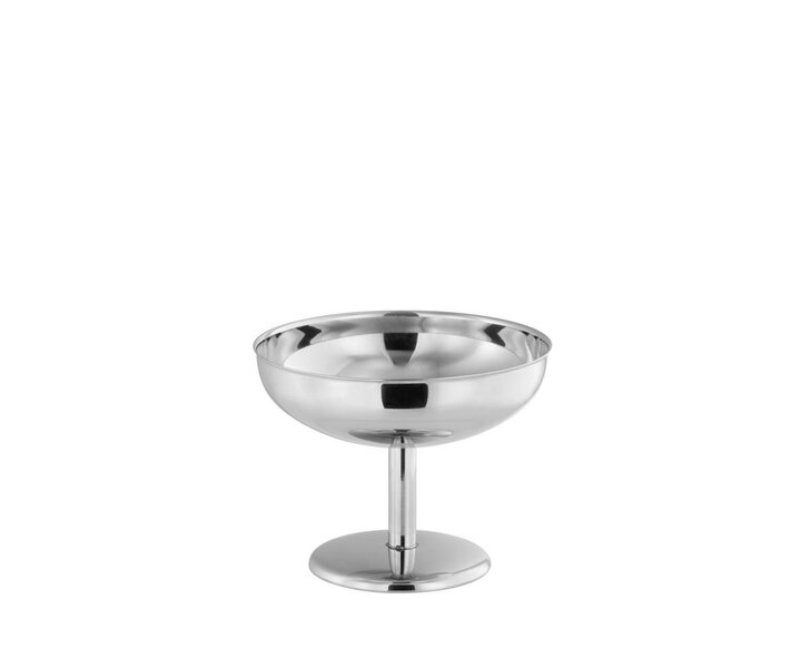 M&T Ice cream & sorbet cup 18 cl " Capri " stainless steel 18/10