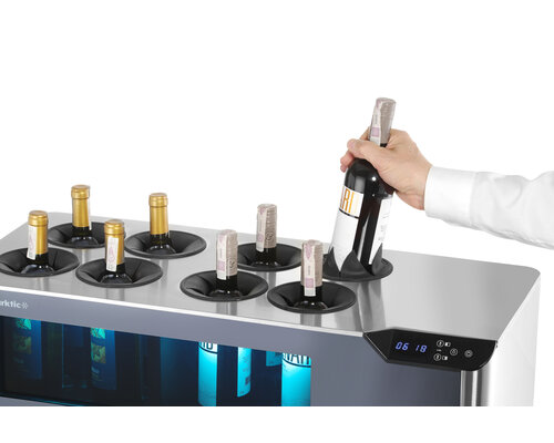ARKTIC Countertop wine cooler, 2-zone  " Cellar "