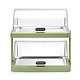 M&T Double roll-top cooling display Duo green finish