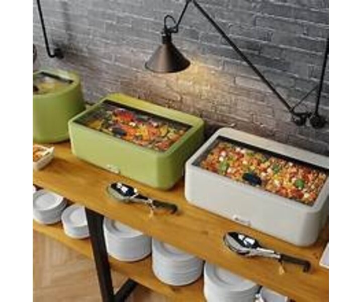 M&T Chafing dish UNIQ  blanche