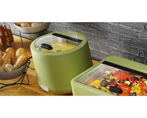 M&T Soepketel 8 liter UNIQ  groene uitvoering