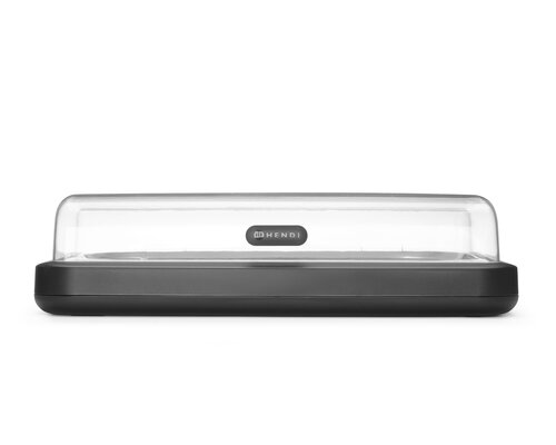 M&T Cooling display Uniq black finish with clear lid made of ABS