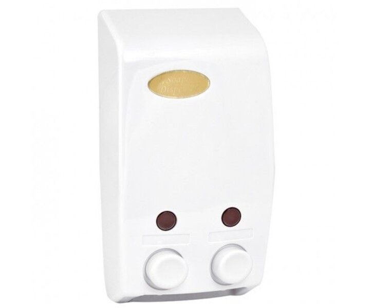 M&T Distributeur savon et shampooing double