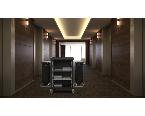 M&T Chariot femme de chambre  "Collection 2026 "  Finition noire