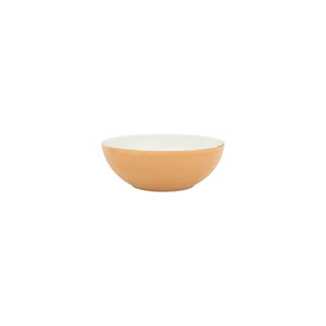 PORCEL  Bowl Ø 15 cm  content  43 cl " Apricot gold "
