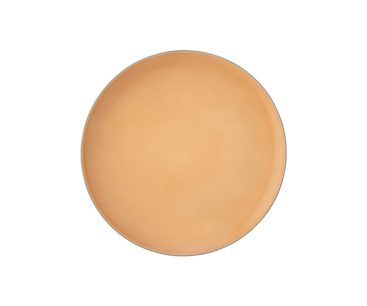 PORCEL  Plat bord Ø 27 cm  "Apricot  Platinum " Coupe model