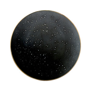 PORCEL  Plat bord Ø 31 cm  " Saturn Gold "  XXL