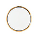 PORCEL  Assiette plate Ø 27 cm " Saturn Gold "