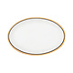 PORCEL  Oval platter 32 x 21 cm " Saturn Gold "