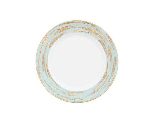 PORCEL  Plat bord Ø 27 cm  " Louise  Lotus"