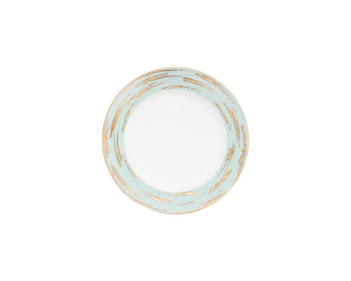 PORCEL  Flat plate Ø 21 cm " Louise Lotus "