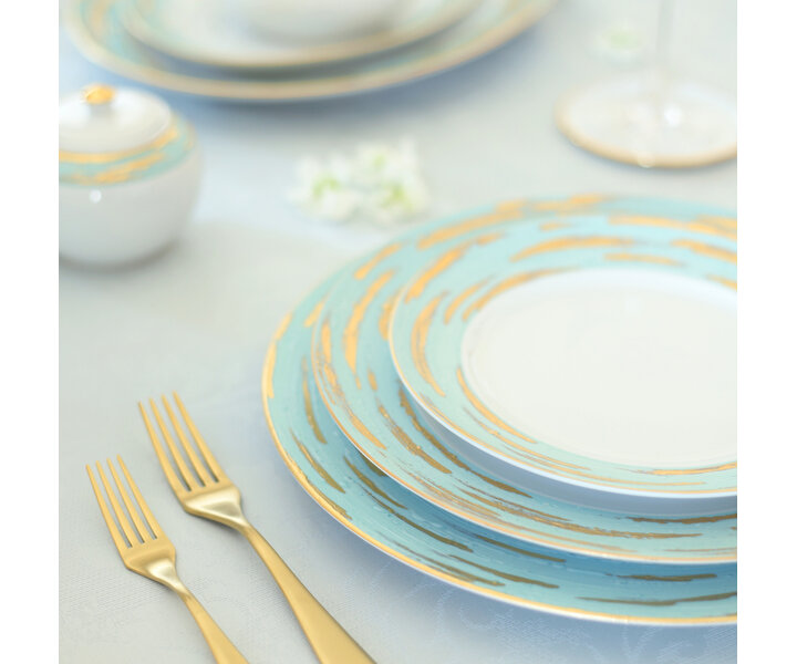 PORCEL  Bol tout usages 15 cm / contenance 43 cl " Louise Lotus"